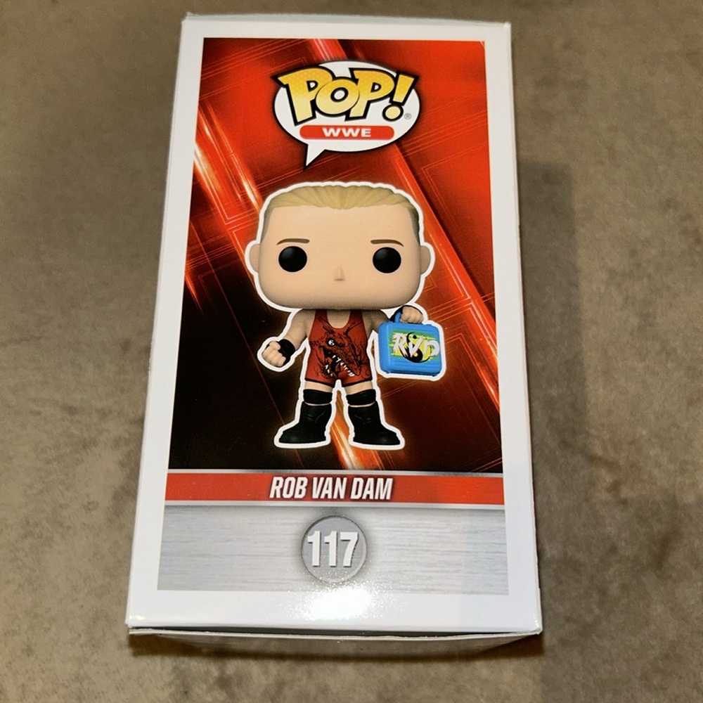 Funko Pop WWE Rob Van Dam Red and Black Exclusive (117) [NWT] - Picture 5 of 7